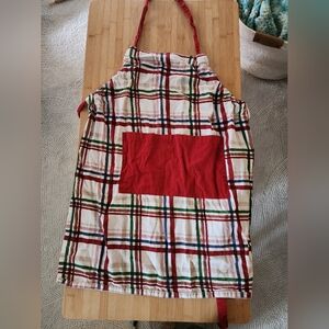 Threshold Plaid Dress with Red Pocket